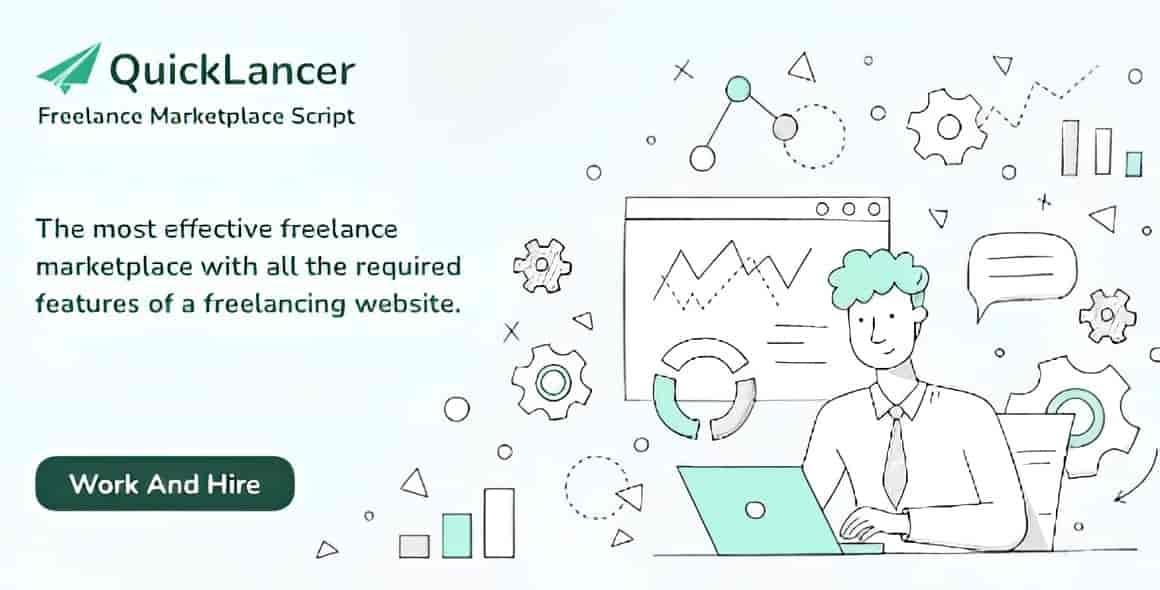Quicklancer job board and freelance marketplace PHP script interface preview