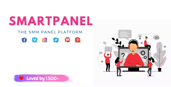 SmartPanel SMM panel script dashboard interface