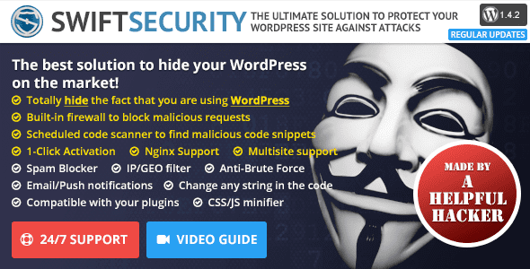 Swift Security Bundle WordPress firewall and code scanner plugin
