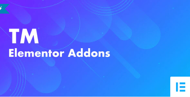 TM Elementor Addons plugin interface showing 60+ customizable widgets and templates for WordPress