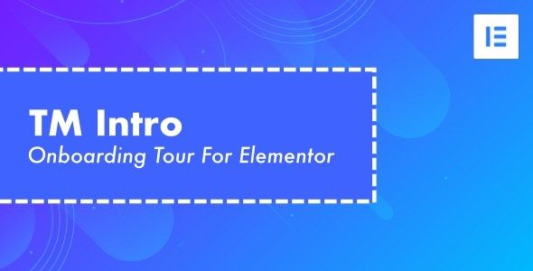 TM Intro Elementor user onboarding tour addon interface showing step-by-step guided walkthrough