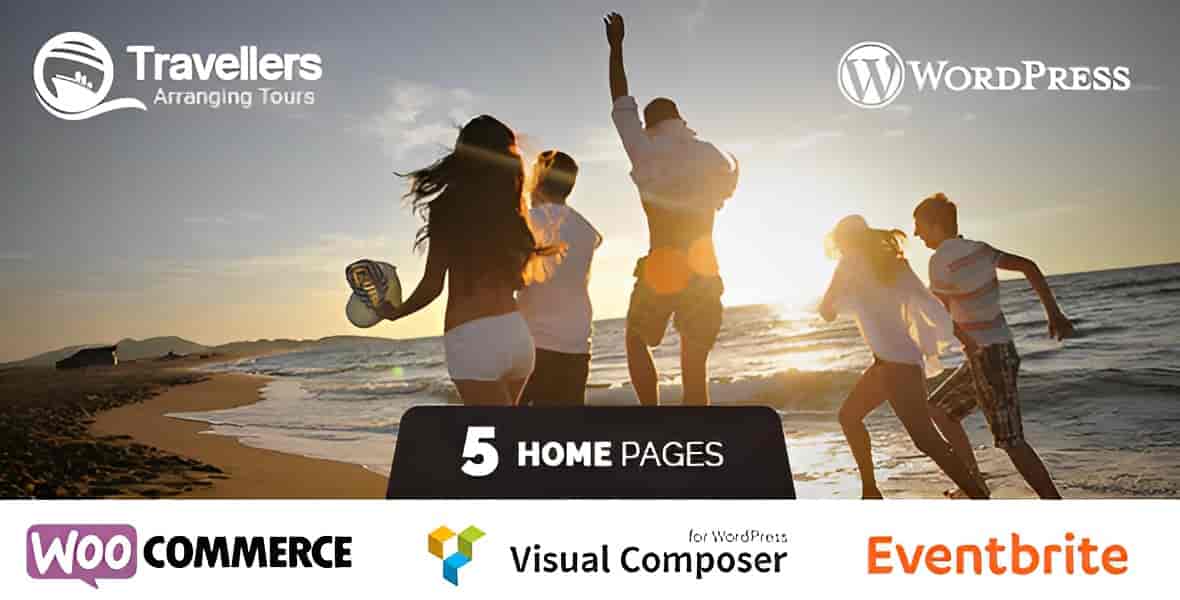 Travellers – One Page Travel & Tour WordPress Theme