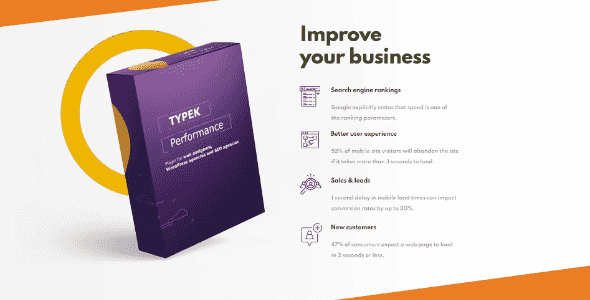 Typek WordPress performance and cache plugin interface