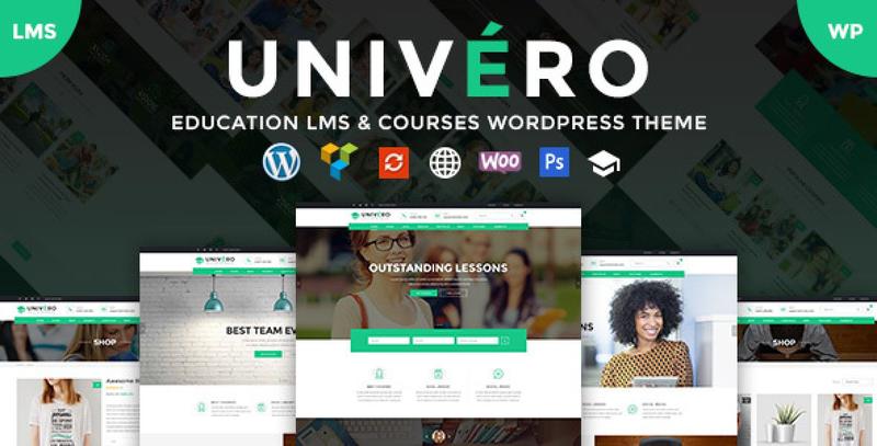 Univero Education LMS WordPress Theme