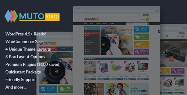 VG Muto responsive WooCommerce theme demo showing elegant product layouts