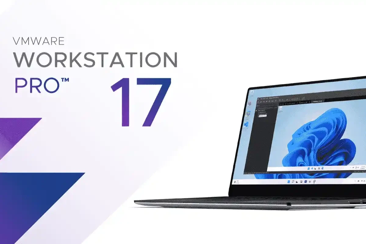 VMware Workstation Pro virtualization software running multiple operating systems on Windows
