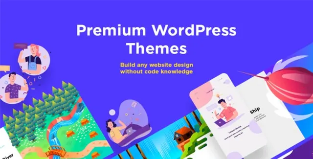 VisualModo premium WordPress theme website preview