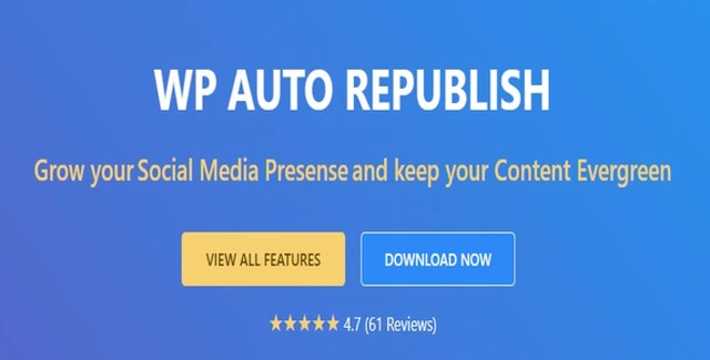 WP Auto Republish Plugin for reviving old WordPress posts
