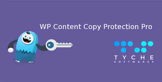WP Content Copy Protection Pro plugin interface for WordPress