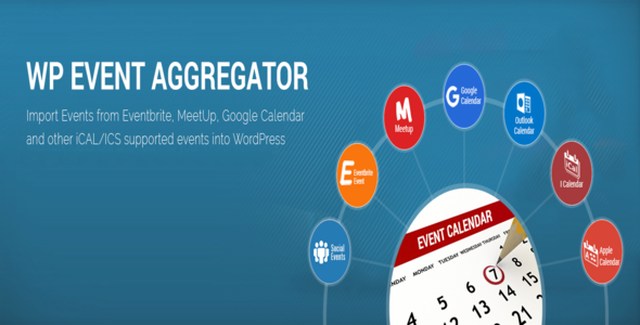 WP Event Aggregator Pro WordPress plugin event import interface