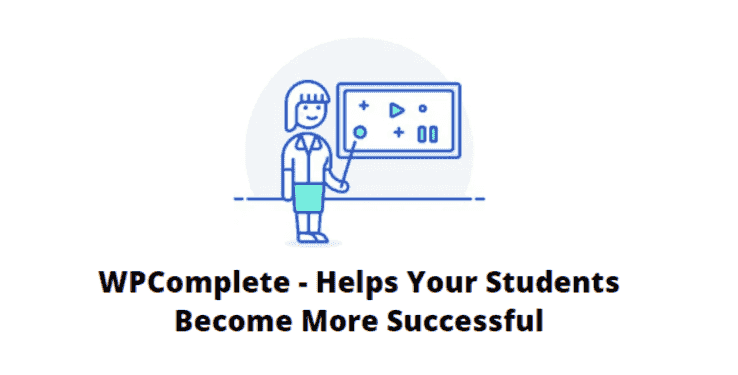 WPComplete WordPress course progress tracking plugin dashboard interface