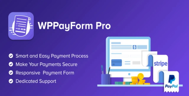 WPPayForm Pro WordPress payments plugin interface