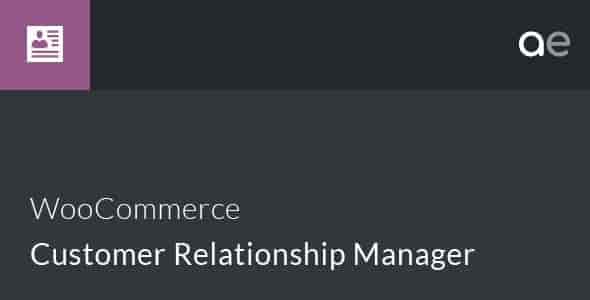 WooCommerce Customer Relationship Manager plugin interface on WordPress dashboard