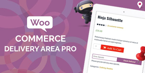 WooCommerce Delivery Area Pro plugin interface showing Google Maps polygon restriction settings