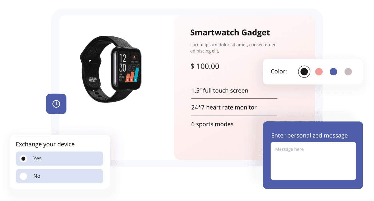 WooCommerce Extra Product Options Pro interface showing custom field settings