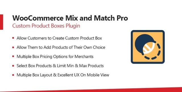 WooCommerce Mix and Match plugin product box builder interface
