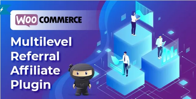 WooCommerce multilevel referral plugin dashboard showing referral network tracking and commission settings