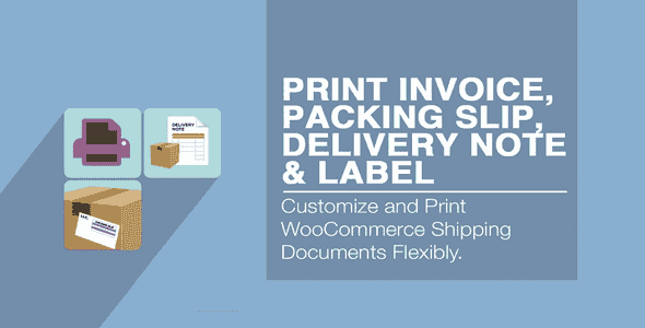 WooCommerce PDF Invoices and shipping labels interface