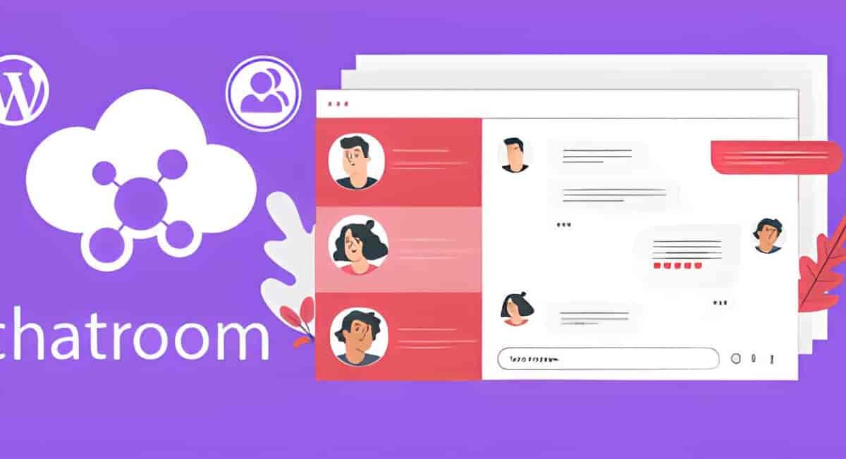 Chatroom WordPress chat room plugin interface with group chat and private messaging