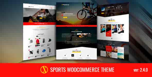 Xsports Xtreme Sports WordPress Theme preview
