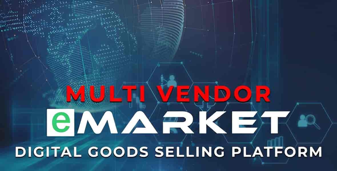 EMarket digital goods selling platform PHP interface